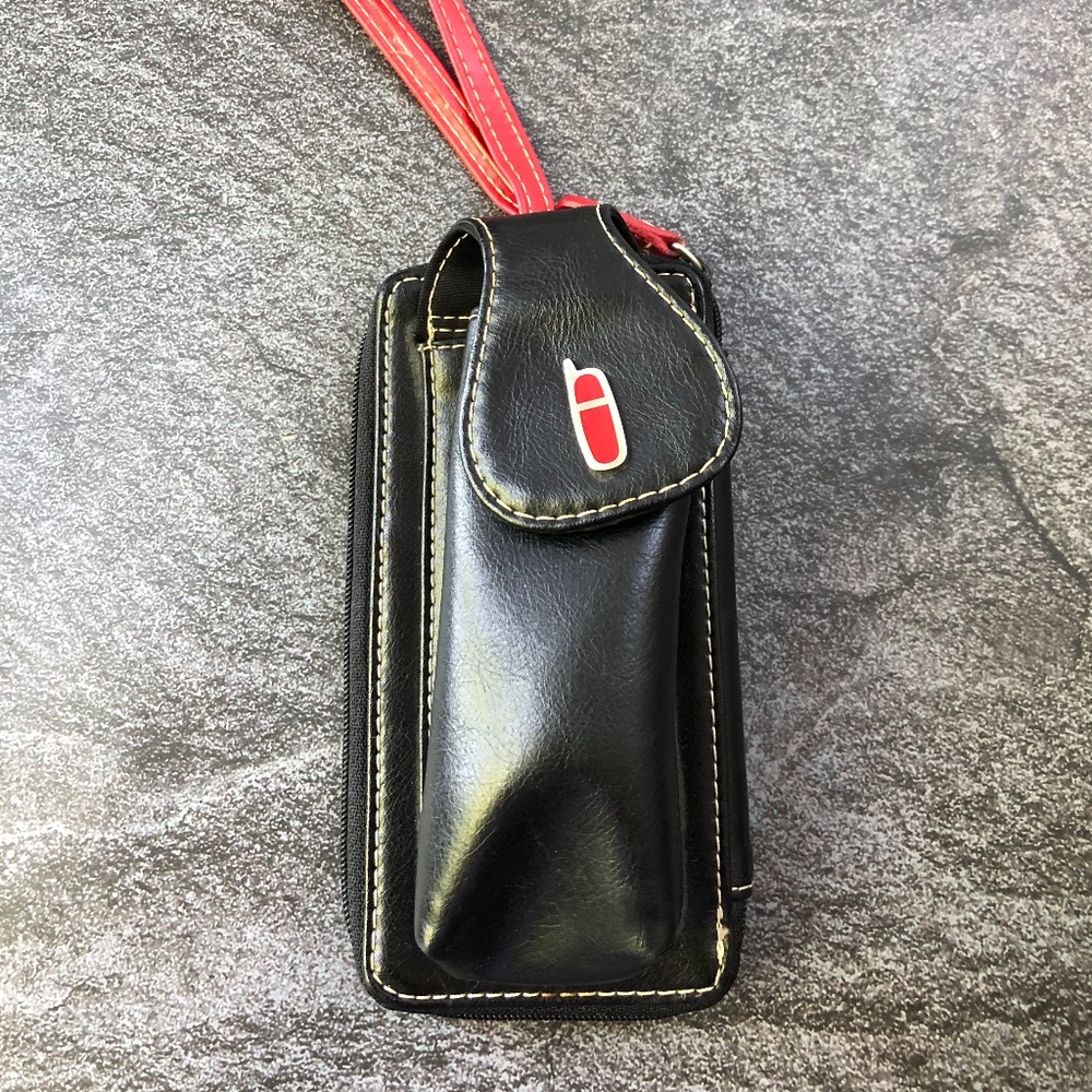 Kathy Van Zeeland Black Cell Phone Wristlet